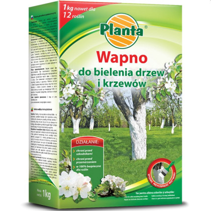 PLANTA Wapno do bielenia drzew 1kg kartonik //5szt