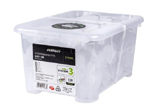 STALCO Klipsy do systemu 1mm a'130szt. PERFECT