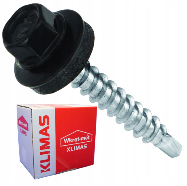 WM Wkręt samow. WFD-4,8x35 9005 czarny