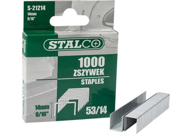 STALCO Zszywki do tackera 12 mm a'1000szt