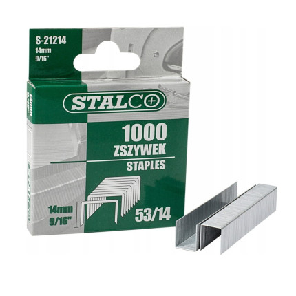 STALCO Zszywki do tackera  8mm a'1000szt