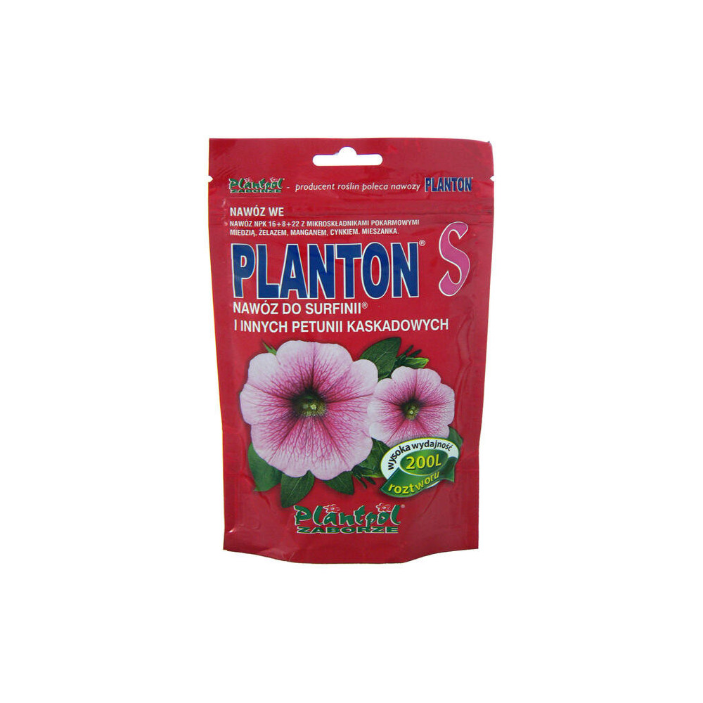 PLANTA Planton S 0,2kg nawóz do surfinii, petunii i werben