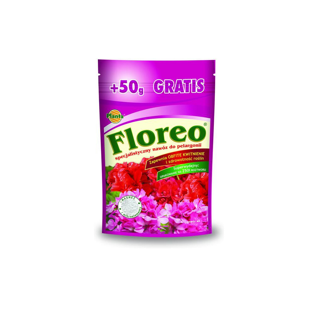 PLANTA NAWÓZ FLOREO 250g do pelargonii