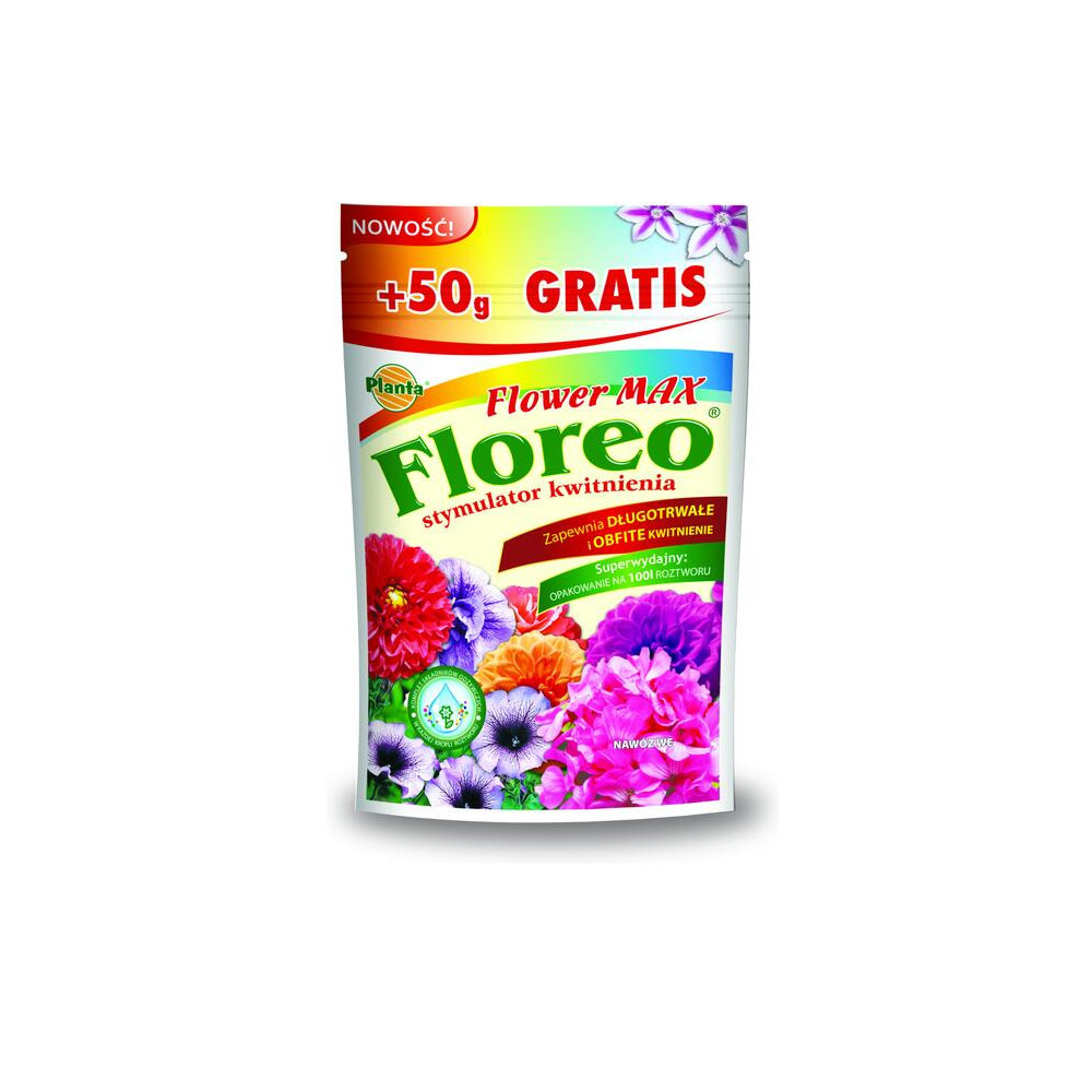 PLANTA NAWÓZ FLOREO 250g FLOWER MAX- STYMULATOR KWITNIENIA