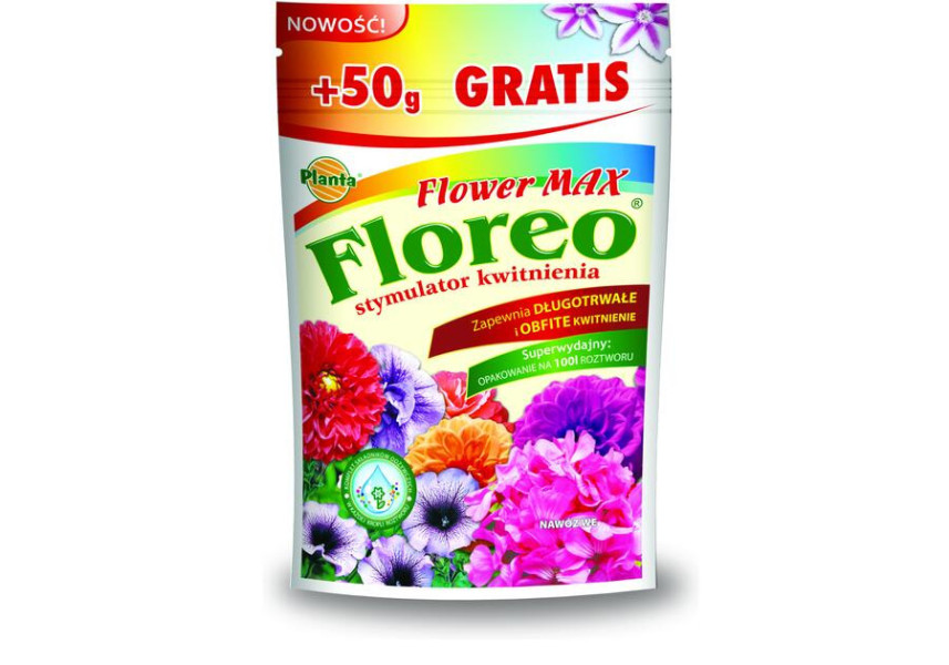 PLANTA NAWÓZ FLOREO 250g FLOWER MAX- STYMULATOR KWITNIENIA