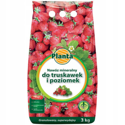 PLANTA Nawóz 3kg TRUSKAWKI I POZIOMKI /folia/ //8