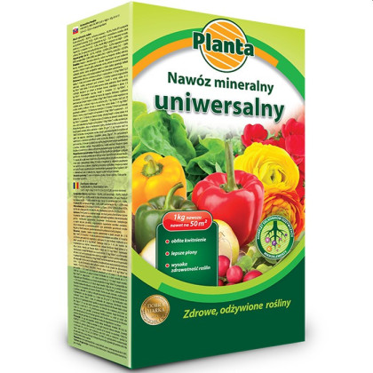 PLANTA Nawóz 1kg uniwersalny //5 PROMO +100g GRATIS