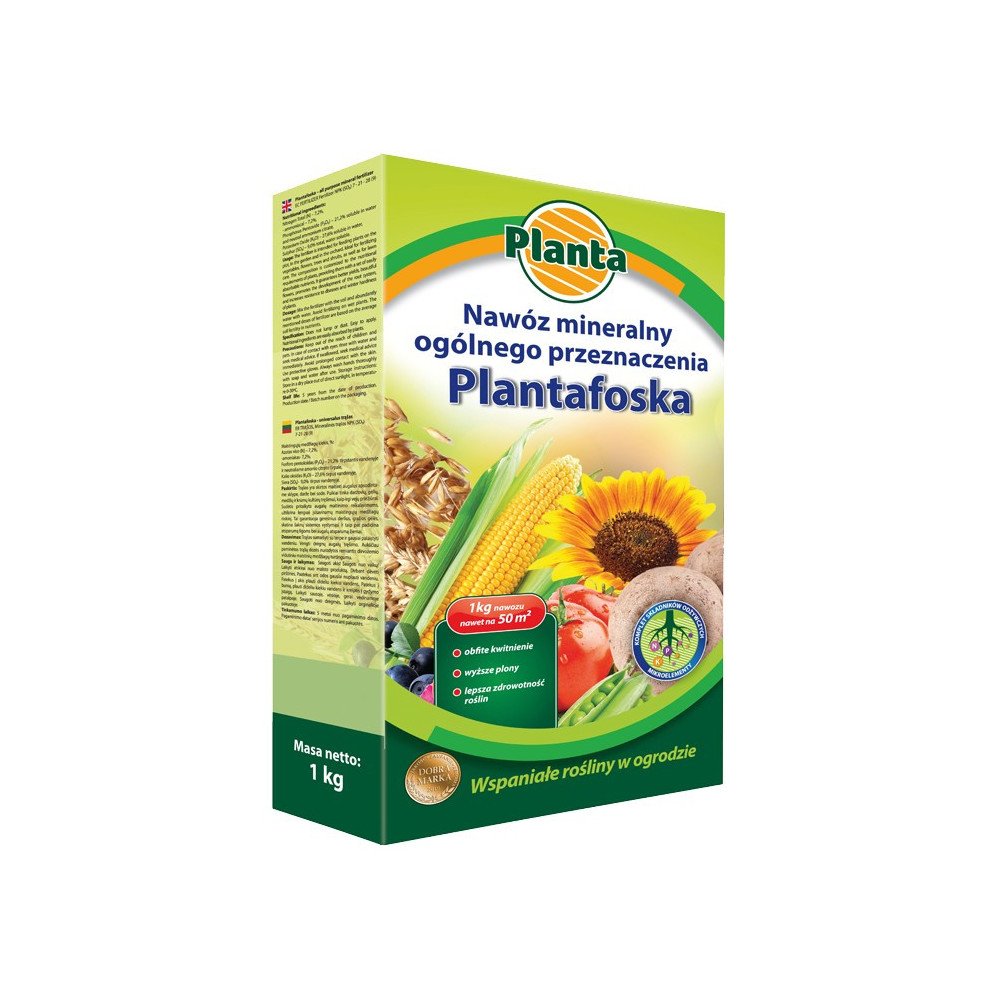 PLANTA Nawóz 1kg Plantafoska /5 //NOWOŚĆ