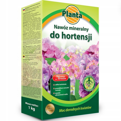 PLANTA Nawóz 1kg do hortensji /5 PROMO +100g GRATIS