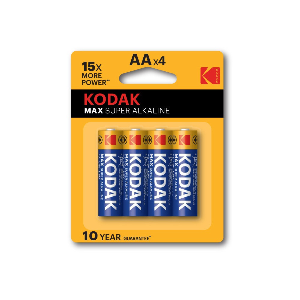Kodak Bateria MAX AA LR6 opak 4 szt