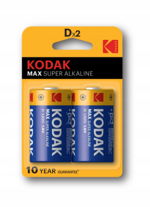 Kodak Bateria MAX D LR20 opak 2 szt