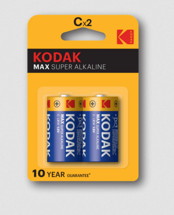 Kodak Bateria MAX C LR14 opak 2 szt