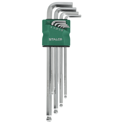 STALCO Klucze Imbusy z kulką Długie