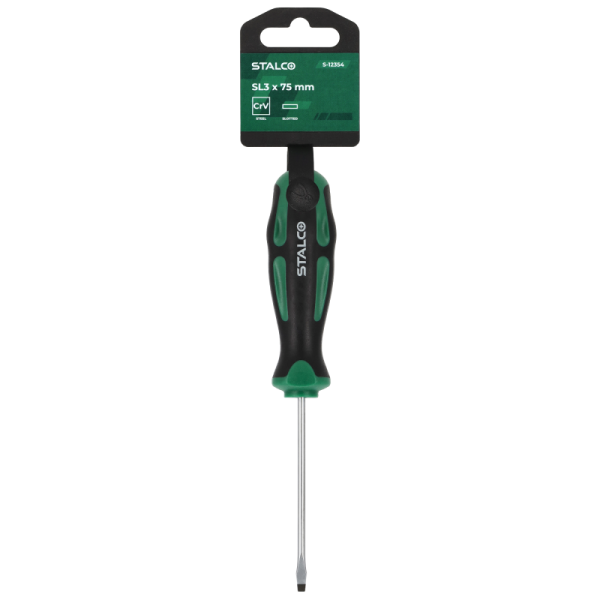 STALCO Wkrętak płaski 3x75