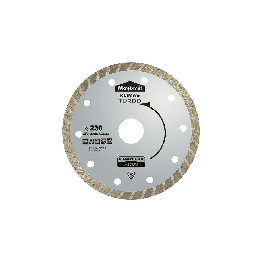 WM Tarcza TURBO MEDIUM 125mm