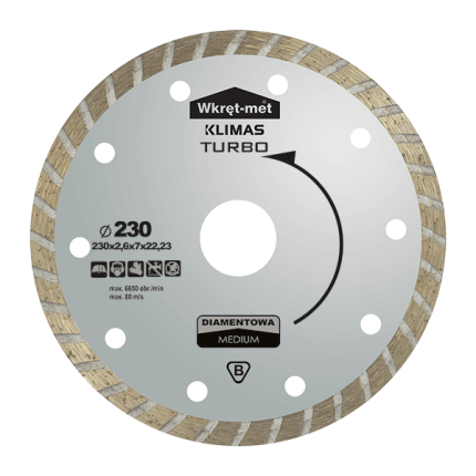 WM Tarcza TURBO MEDIUM 125mm
