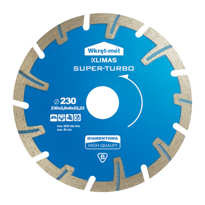 WM Tarcza diamentowa SUPER TURBO FI230