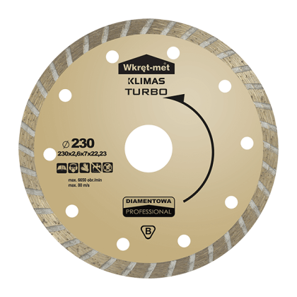 WM Tarcza TURBO PRO 125mm