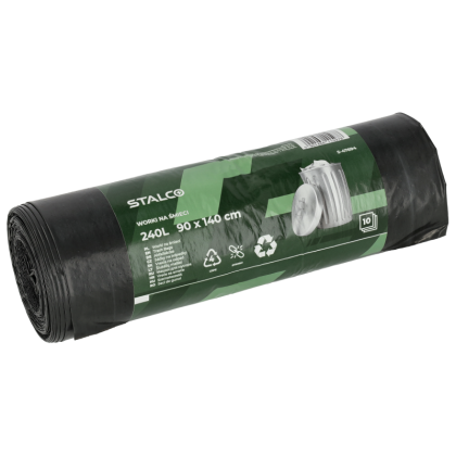 STALCO Worki na śmieci 240l a'10szt