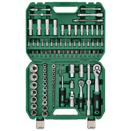 STALCO Zestaw kluczy nasadowych (94 elementy)