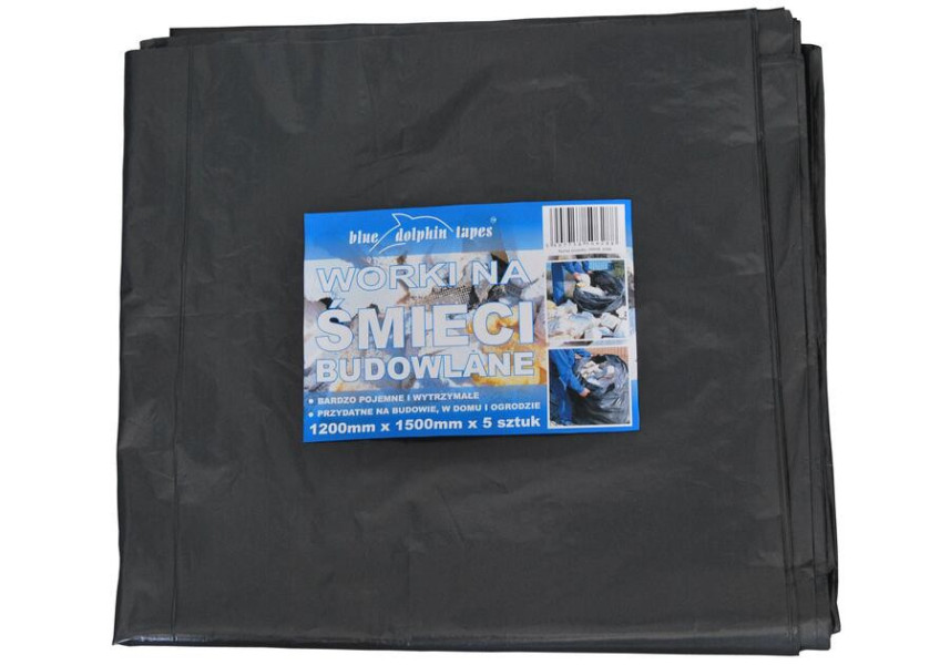 BLUED worki na śmieci bud. 1200x1500 a'5 szt ż