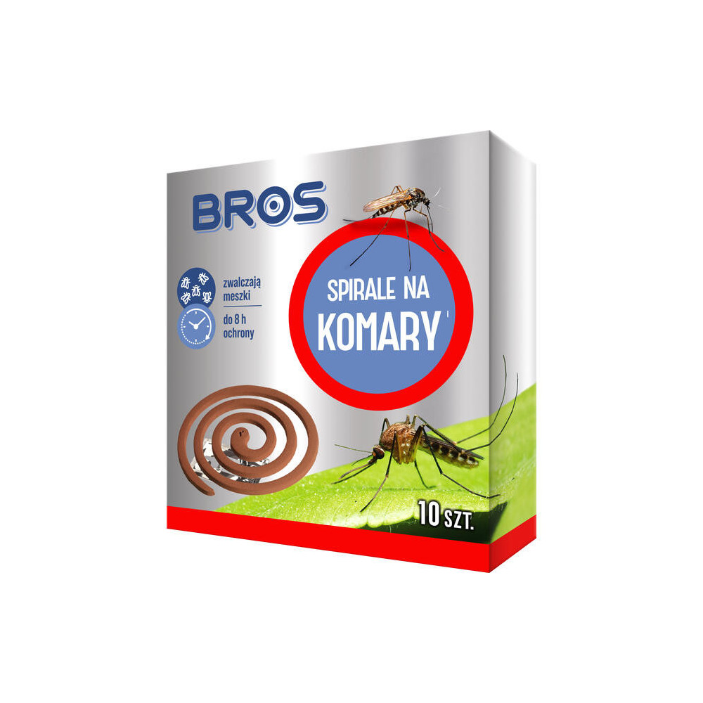 BROS - spirale na komary 10szt...