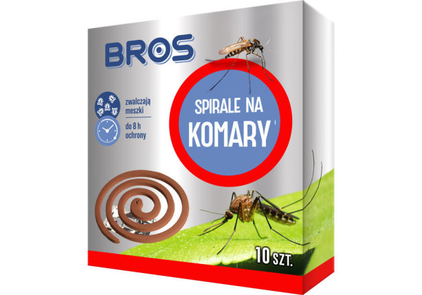 BROS - spirale na komary 10szt...