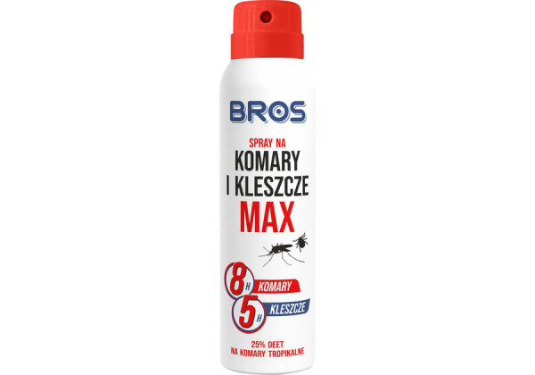BROS - spray na komary i kleszcze MAX 90ml.