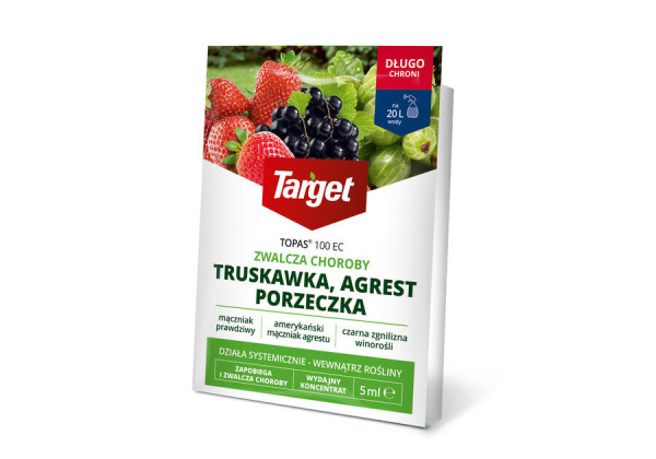 TARGET TOPAS 100EC- CHOROBY GRZYBOWE truskowki, porzeczki i agrstu 5ml