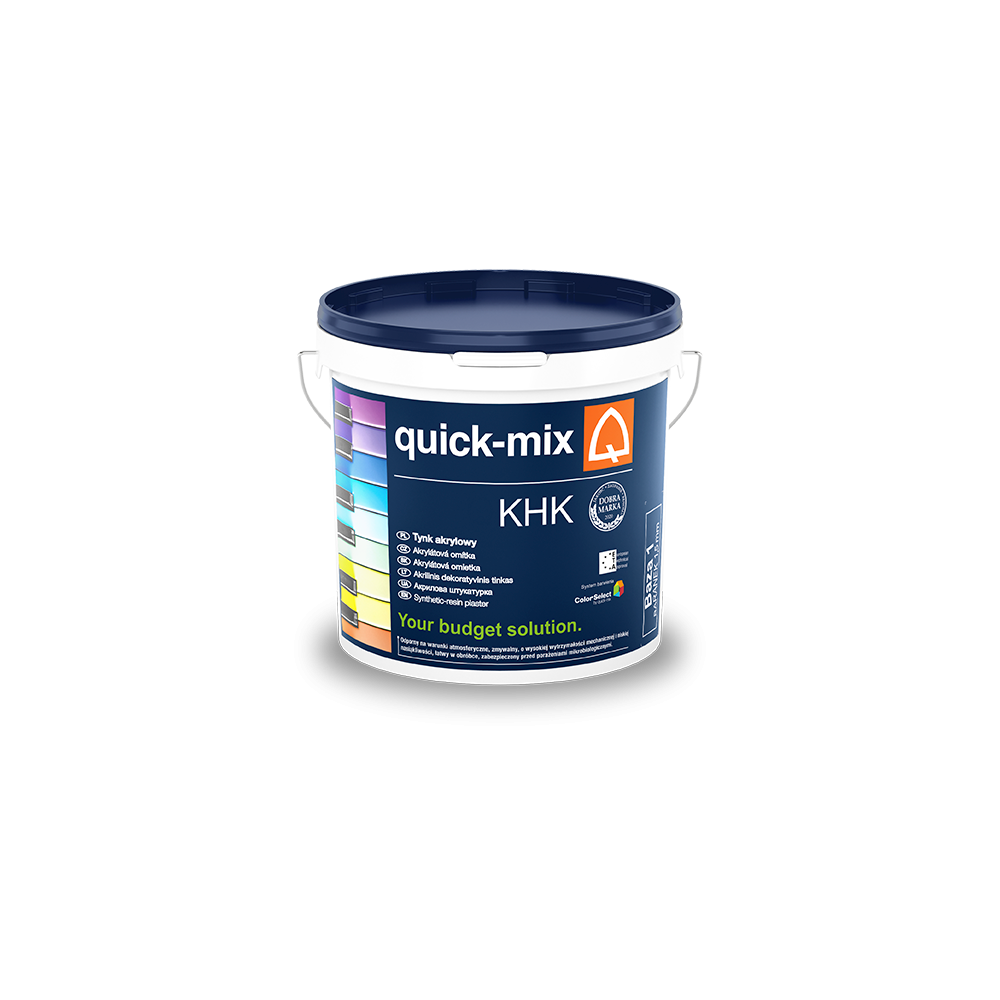QUICK KHK-PL 1,5mm tynk akrylowy Baza 1 25kg Biały WYPRZEDAŻ
