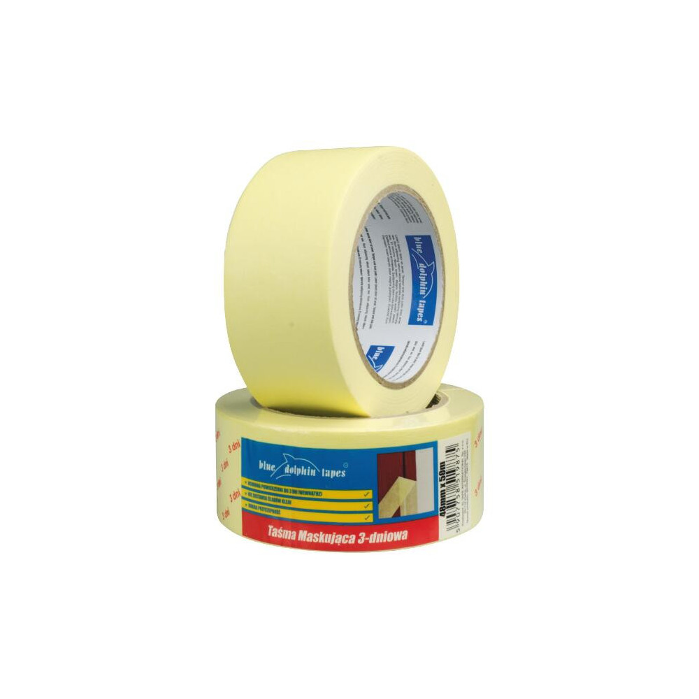 BLUED Taśma malarska żółta MT-ST 48 mm x 50 mb
